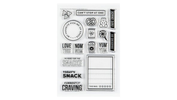 Stamp Set : 4×6 Here for the Snacks by Everyday Explorers Co gallery