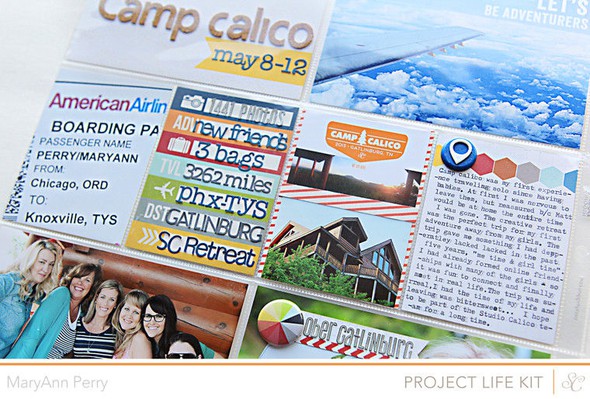 Project Life Camp Calico by MaryAnnPerry gallery