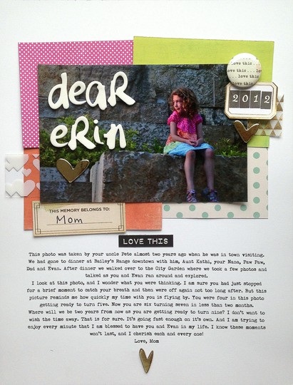 Dear Erin
