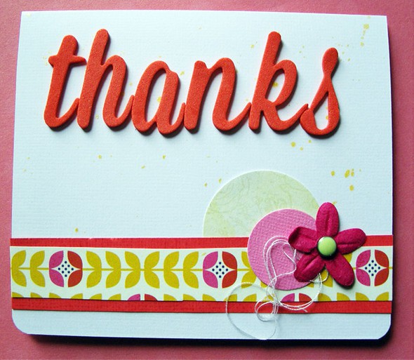 Vintage Thanks Card  by BlueOrchys gallery
