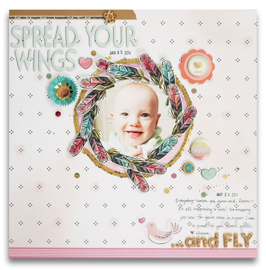 *American Crafts* Spread Your Wings and Fly