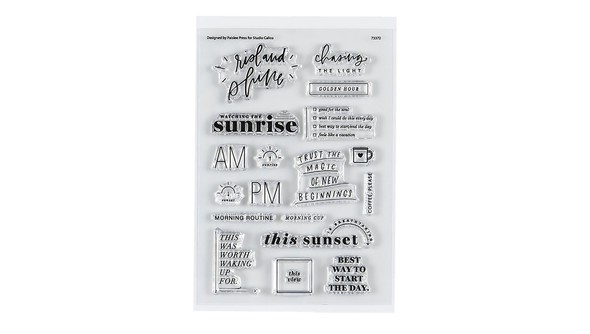 Stamp Set : 4×6 Chasing the Light by Paislee Press gallery