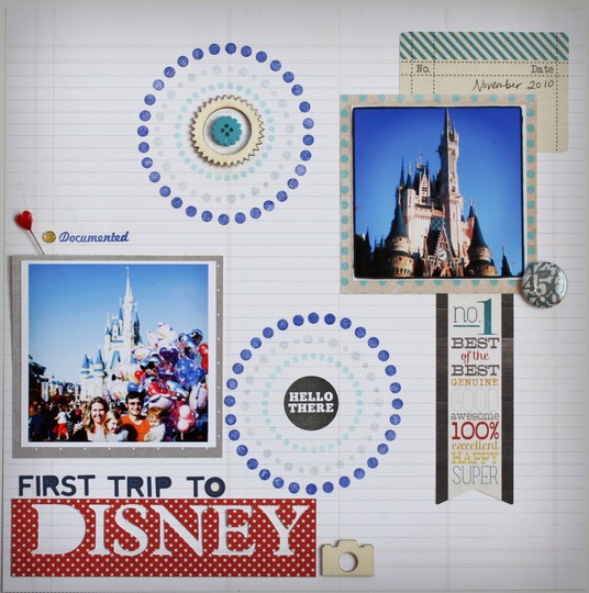 First Trip to Disney *NSD Go Graphic Challenge*