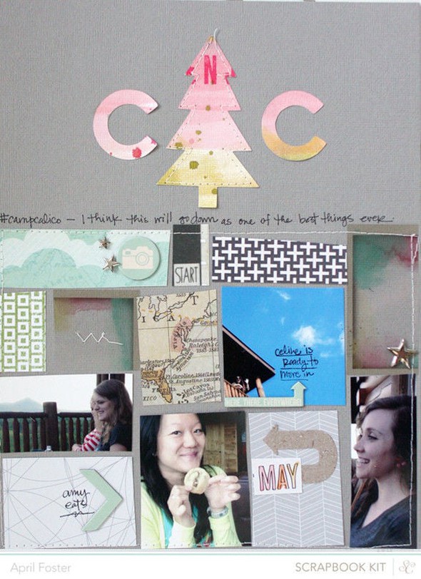 Camp Calico *scrapbook kit only* by AprilFoster gallery