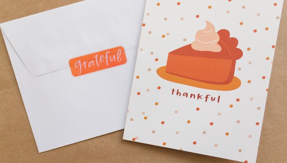 Thankful Pie Greeting Card gallery