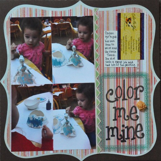 Color Me Mine - for Scrap the Person Above You Challenge!