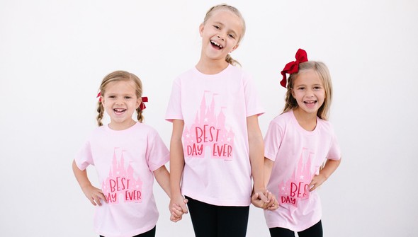 Best Day Ever Tee - Toddler/Youth - Pink gallery