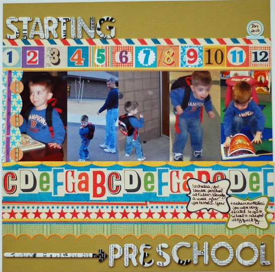 Starting preschool