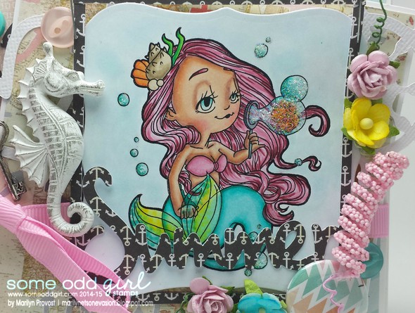 Bubbles Mermaid by marilynprovost gallery