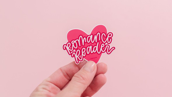 Romance Reader Decal Sticker gallery