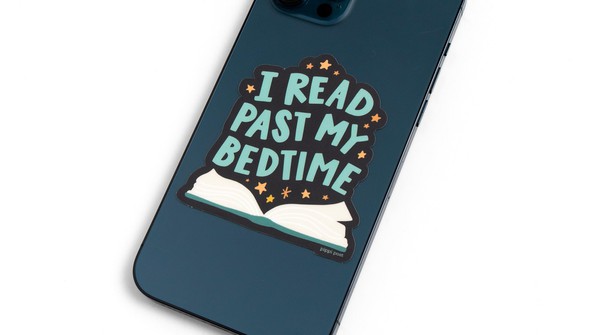 Bedtime Reader Decal Sticker gallery