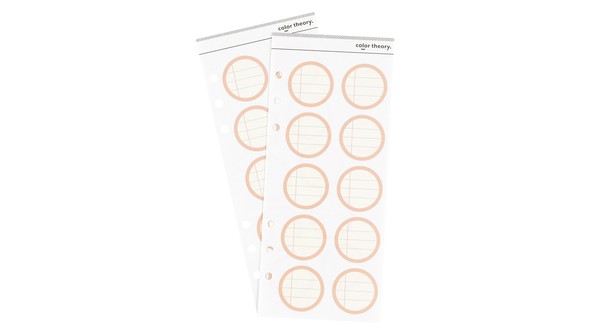 Color Theory Circle Ledger Label Stickers - Peachy Keen gallery
