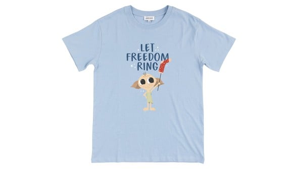 Let Freedom Ring - Pippi Tee - Dusty Blue gallery