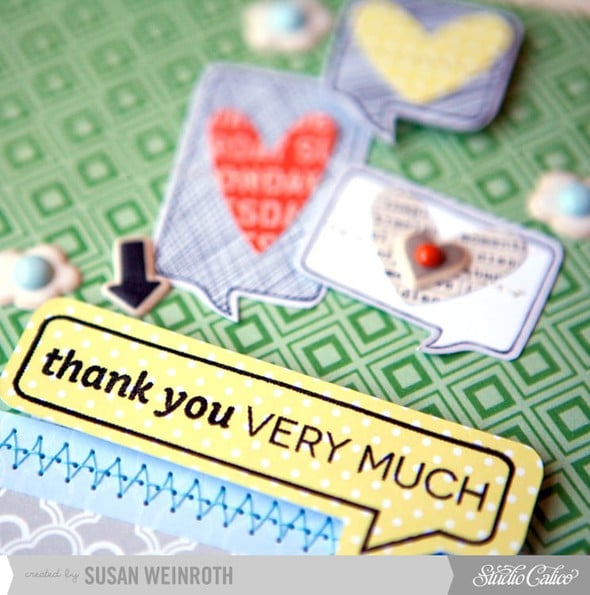 Thank You Very Much Card - *MAIN CARD KIT ONLY* by SusanWeinroth gallery