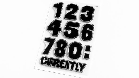 Week In The Life™ 2024 Numbers 4x6 Stamp Set gallery
