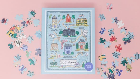 Little Women Map - 500 Piece Jigsaw Puzzle gallery