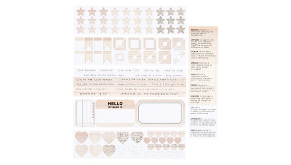 Color Collective Mini Sticker Booklet - Ledger gallery