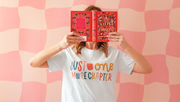 Just One More Chapter - Pippi Tee - Sea Salt gallery
