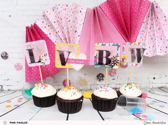 Cupcake Toppers & Party Garlands by zinia gallery
