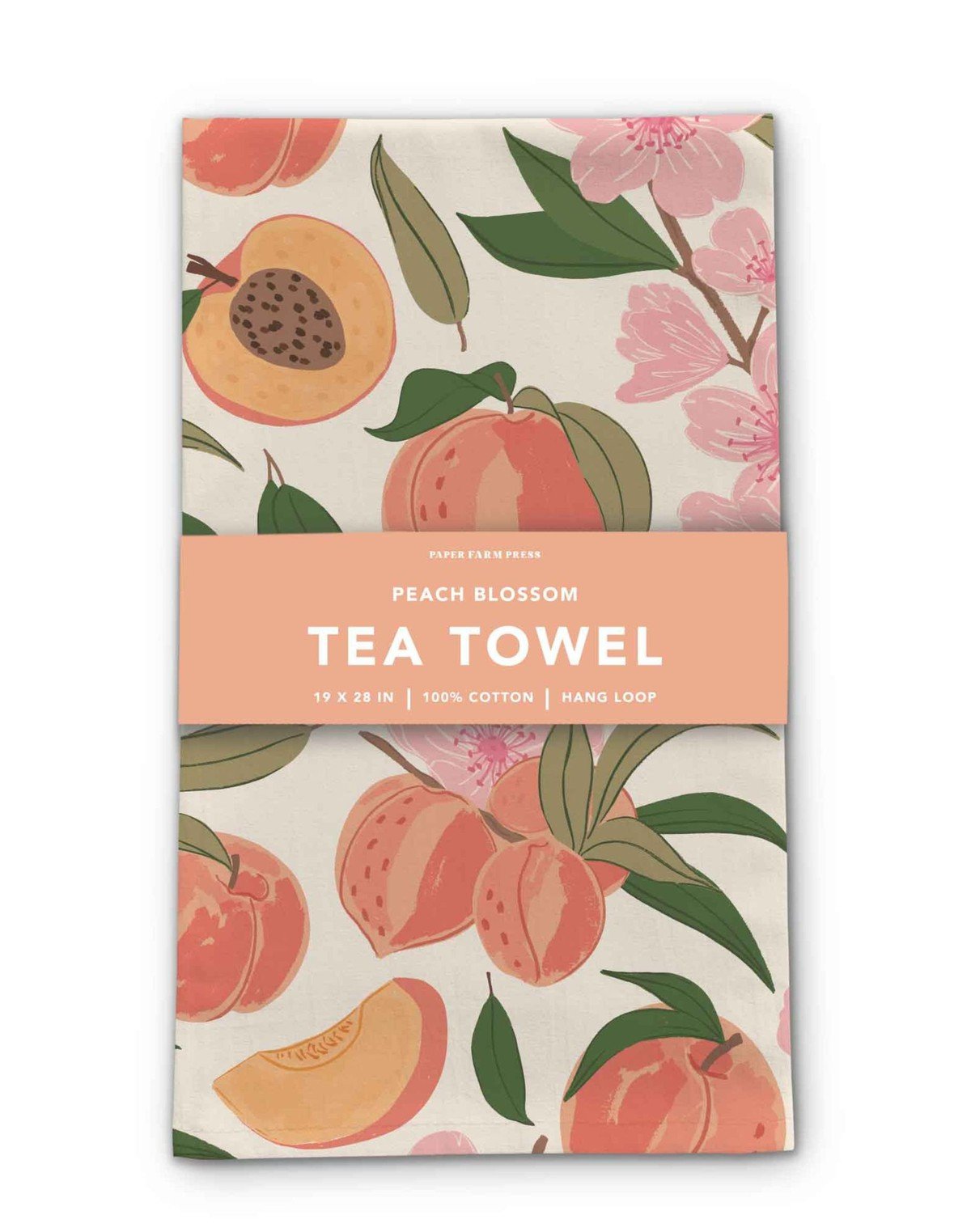 Peach Blossom Tea Towel item