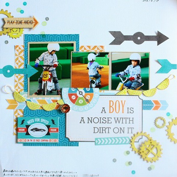 a boy is a noise with dirt on it by mariko gallery