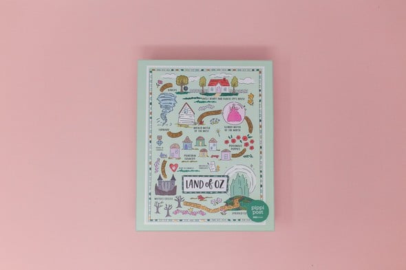 The Wizard of Oz Map - 500 Piece Jigsaw Puzzle gallery