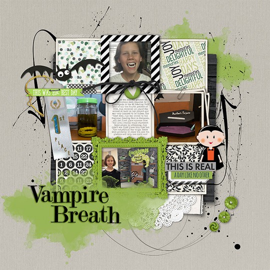 Vampire Breath Reading Fair Project