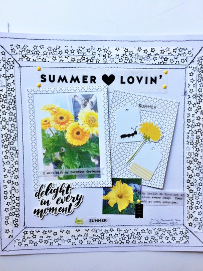 Best full layout shot of summer flowers original