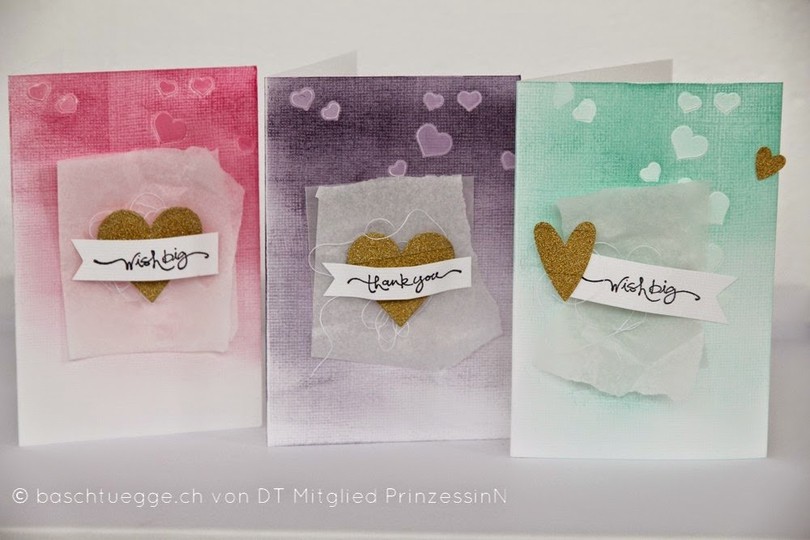 Cards with Washi Tape Embellishment