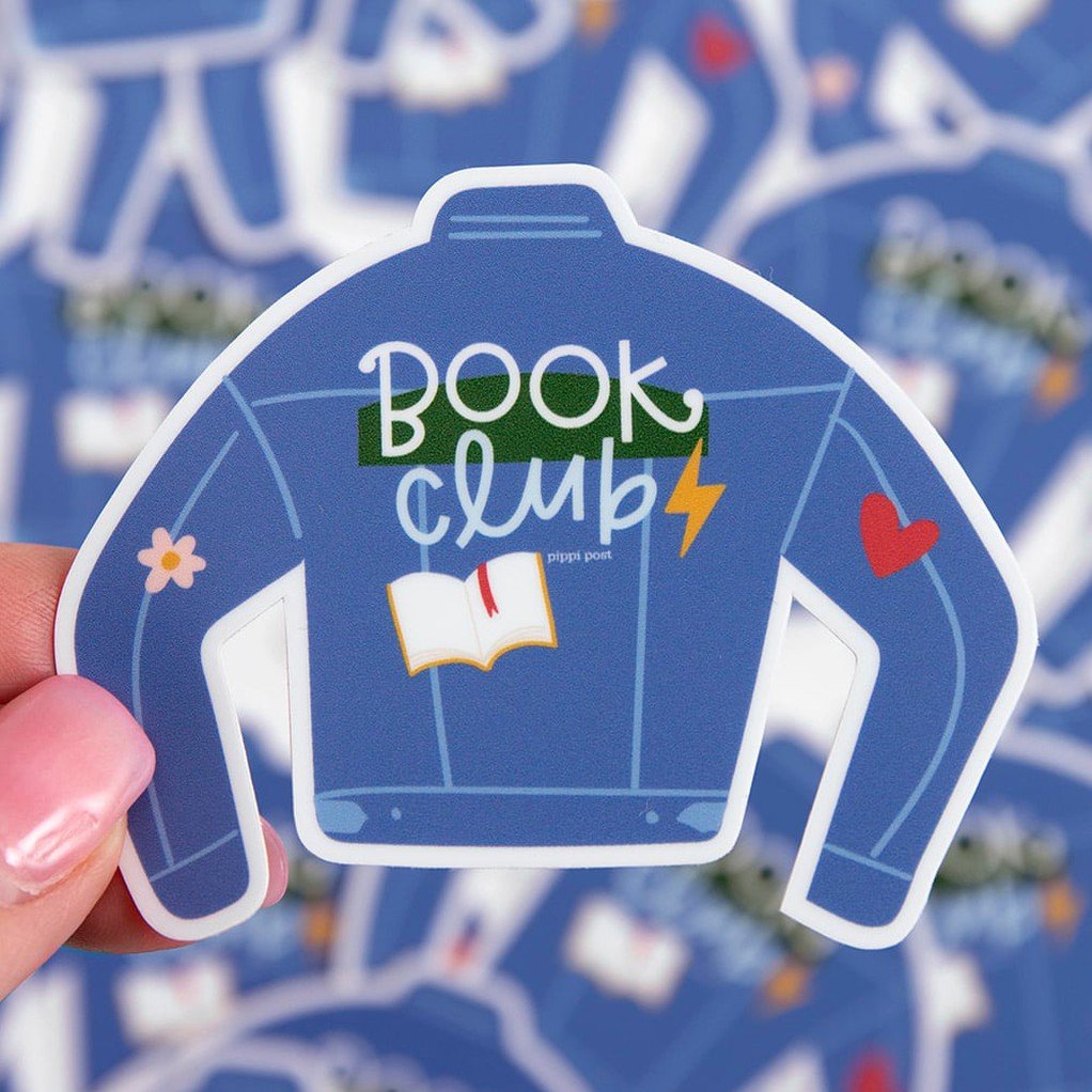 Book Club Jacket Decal Sticker item