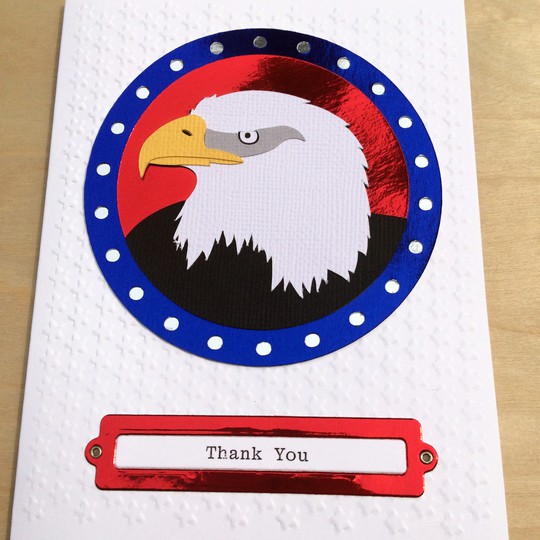 Thank You card - Eagle