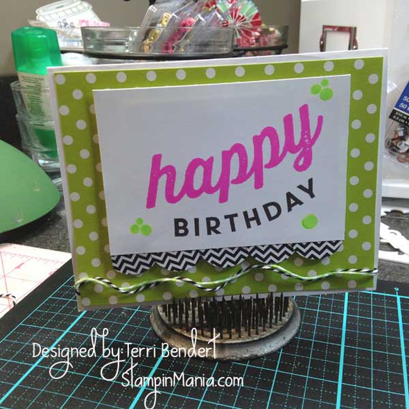 HBirthday Wonky Lime in Card Basics gallery