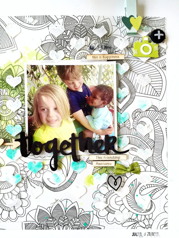 Together Layout in Winning Mixed Media Combos gallery