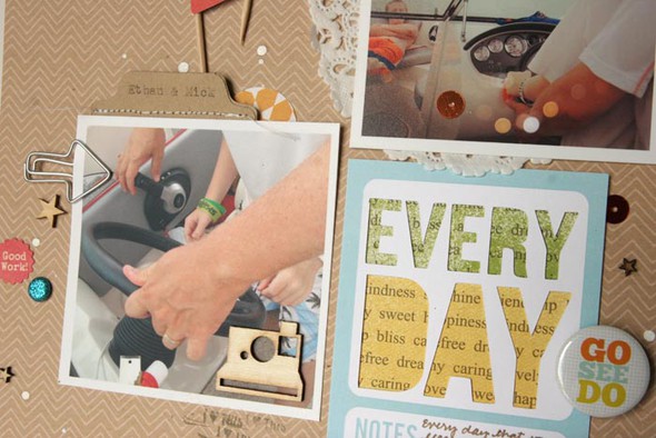 Every Day | Lisa's Scrapbook a "Now" Photo | Pop Off the Page Class by SuzMannecke gallery