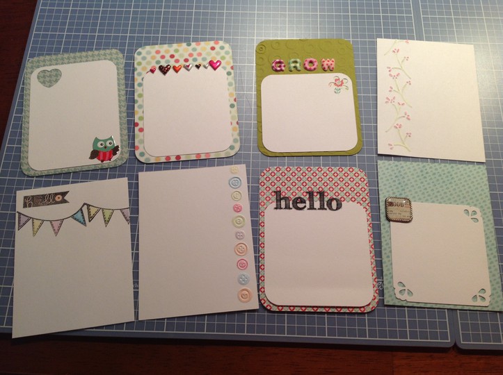 Project Life Journal cards