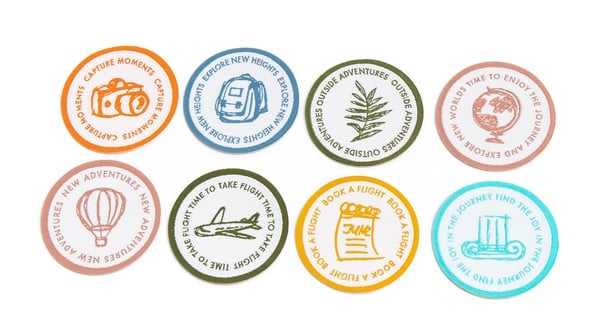 Travel Fabric Badges gallery