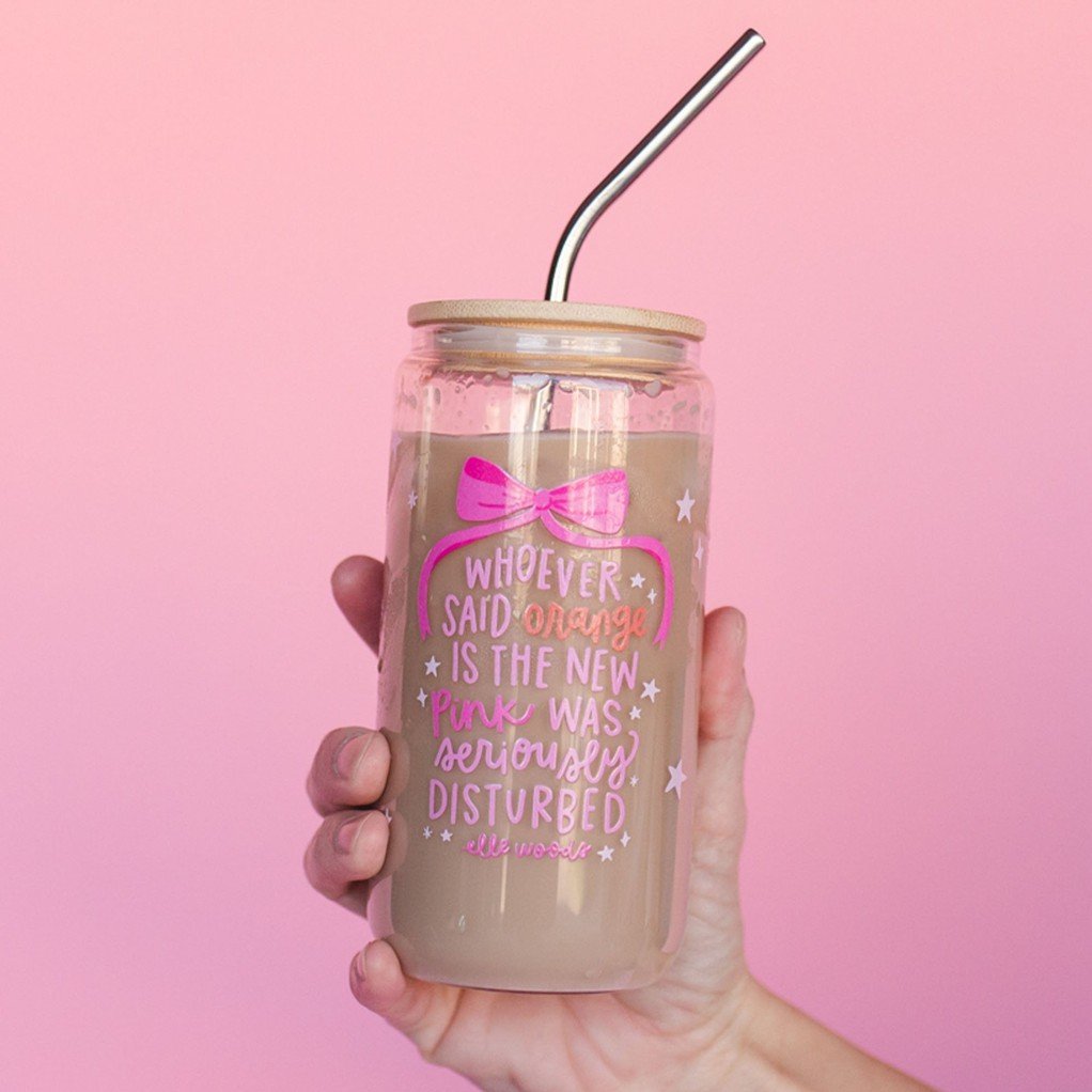 The New Pink Glass Can item