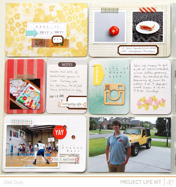 Project Life Week 25 *PL Kit Only* by debduty gallery