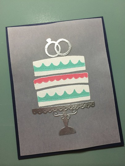 Anniversary Card- Wedding Cake