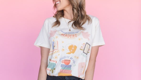 Must Haves For Readers Tee - Ivory gallery