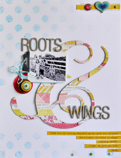 Roots and Wings *Crate Paper*