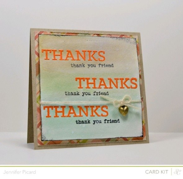 Thank You Friend *Card Kit Only by JennPicard gallery