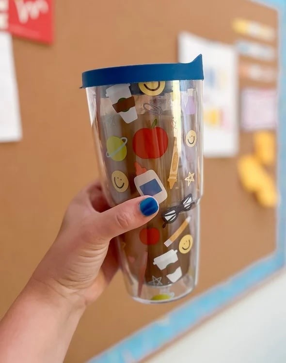 Classroom Icons Clear Tervis Tumbler item