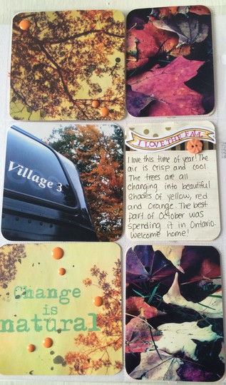 Project Life (October 2012) - Change Is Natural Insert