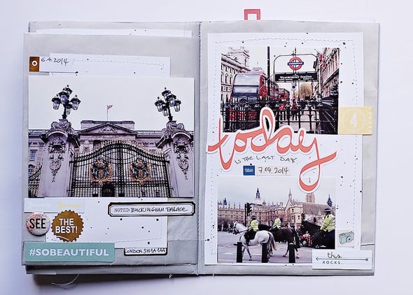 London - mini travel book by MonaLisa gallery