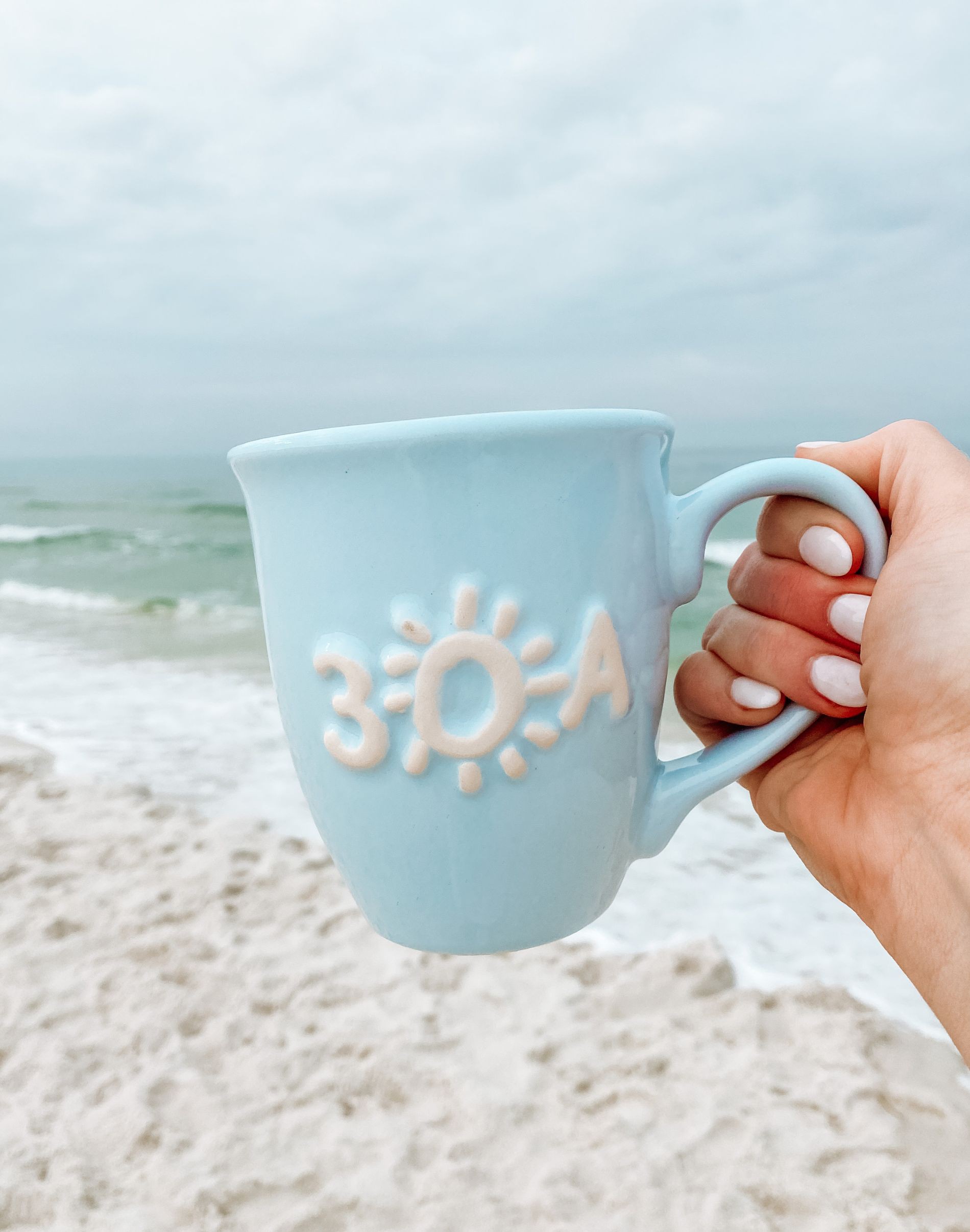 Beach Series Pottery Mug