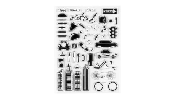 Stamp Set : 6×8 Weekender Icons gallery