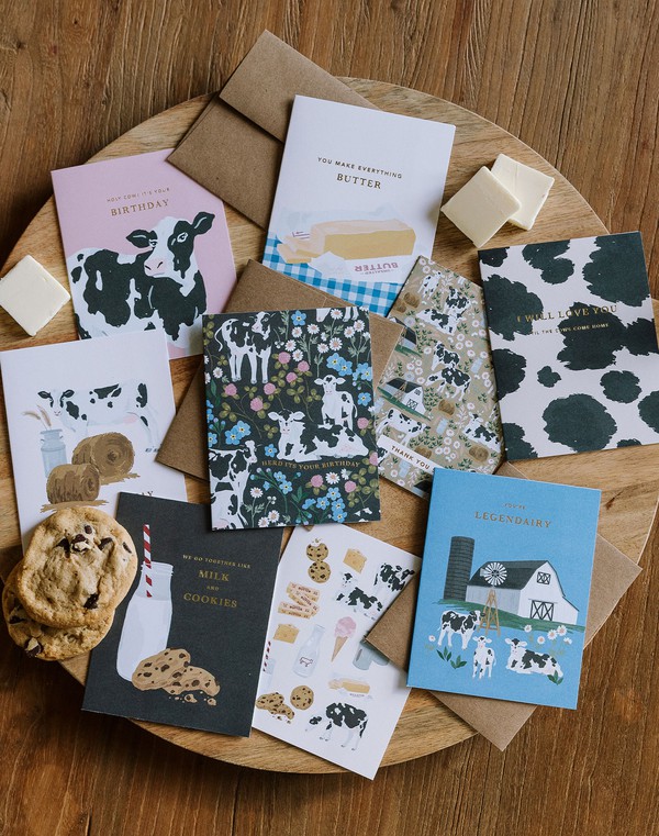 Thank You So Much Cows Greeting Card, 3 of 3