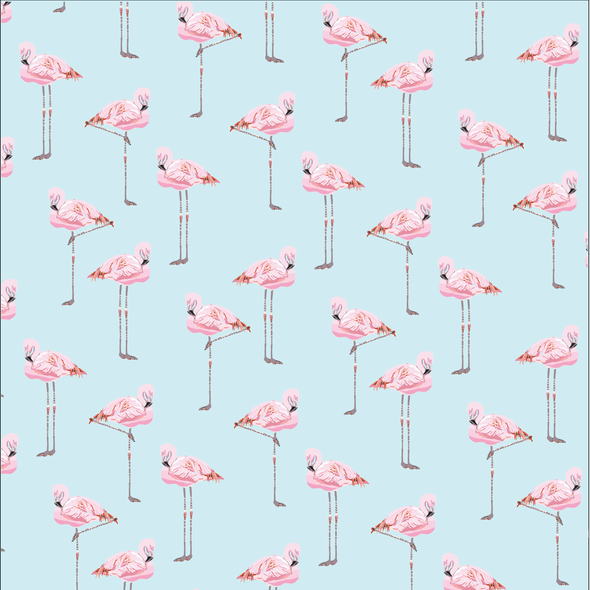Flamingo Pattern Paper by cecily_moore gallery