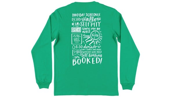 Wallow In Self Pity - Pippi Long-Sleeve Tee - Evergreen gallery